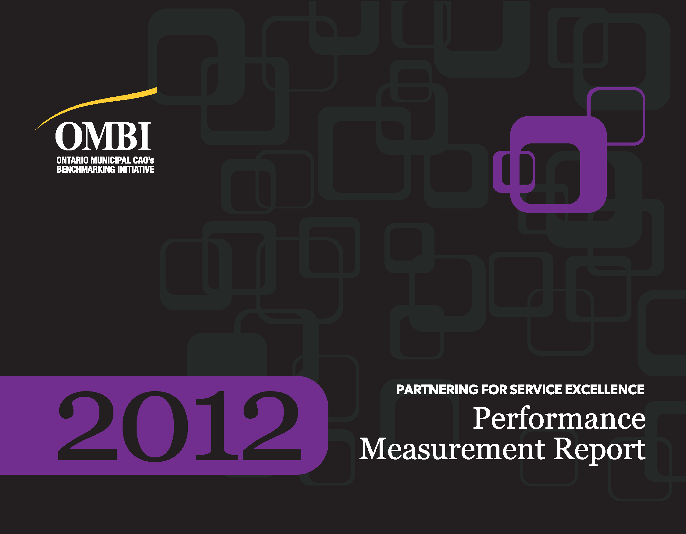 2012 OMBI Performance Measurement Report